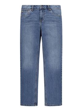 Pantalón vaquero Levis 551Z recto azul para niño