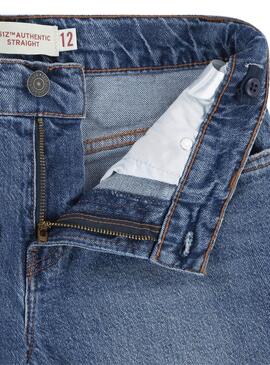 Pantalón vaquero Levis 551Z recto azul para niño