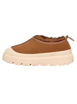 Zapatillas Tasman Weather Hybrid camel para hombre