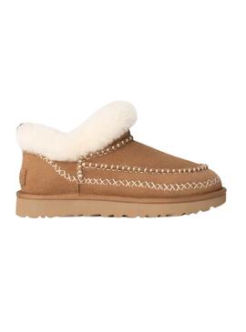 Botas UGG Classic Ultra Mini Alpine camel para mujer