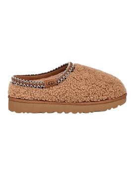 Zapatilla UGG Tasman Maxy Curly camel para mujer