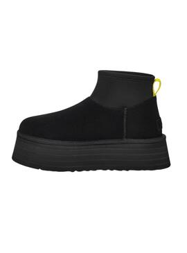 Botas UGG Classic Mini Dipper negro para mujer