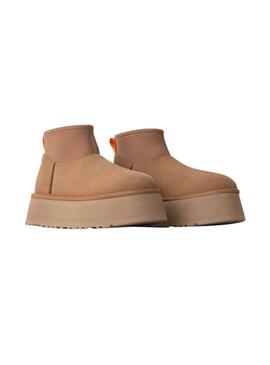 Botas UGG Classic Mini Dipper camel para mujer