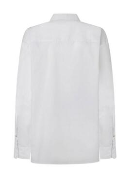 Camisa Pepe Jeans Rita blanco para mujer