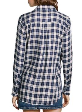 Camisa Pepe Jeans Polivia de cuadros para mujer