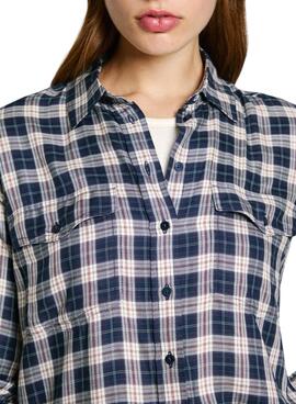 Camisa Pepe Jeans Polivia de cuadros para mujer