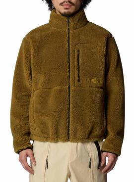 Chaqueta polar The North Face Extreme Pile verde para hombre