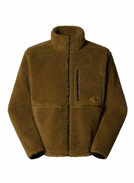 Chaqueta polar The North Face Extreme Pile verde para hombre