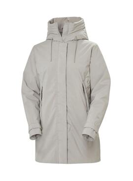 Chubasquero Helly Hansen Victoria gris para mujer