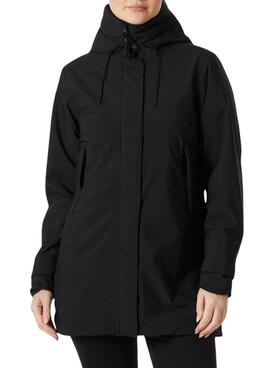 Chubasquero Helly Hansen Victoria negro para mujer