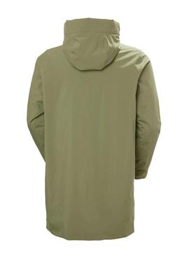 Chubasquero Helly Hansen Munich verde para hombre