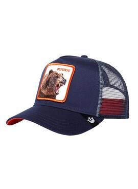 Gorra Goorin Bros Bear azul marino para hombre