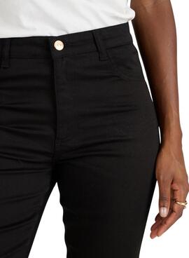 Pantalones Naf Naf Siza Slim negro para mujer