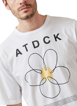 Camiseta Altonadock Flor blanco para hombre