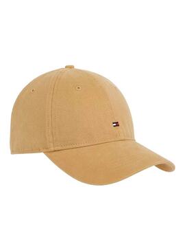 Gorra Tommy Hilfiger Flag 85 beige para hombre