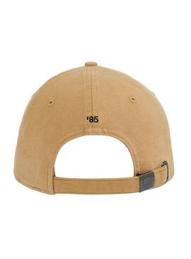 Gorra Tommy Hilfiger Flag 85 beige para hombre