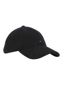 Gorra Tommy Hilfiger Flag 85 negro para hombre