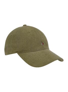 Gorra Tommy Hilfiger Flag 85 verde para hombre