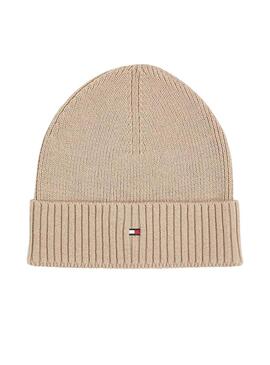 Gorro Tommy Hilfiger Flag beige para hombre