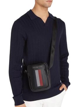 Bolso Tommy Hilfiger Foundation Reporter negro para hombre