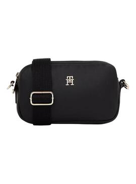 Bolso Tommy Hilfiger Poppy Reform negro para mujer