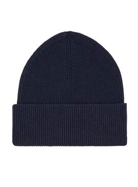 Gorro Tommy Hilfiger Flag azul marino para mujer