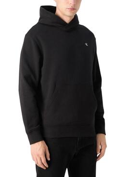 Sudadera Calvin Klein Jeans Stamp negro para hombre