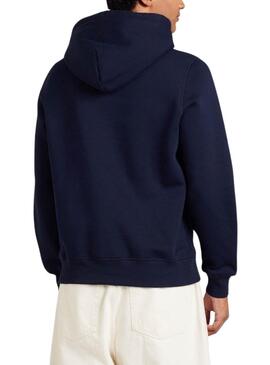 Sudadera Tommy Hilfiger Roundall azul marino para hombre