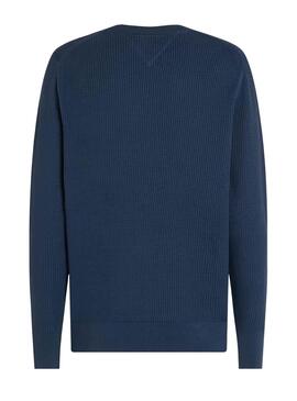 Jersey Tommy Hilfiger Structure azul para hombre