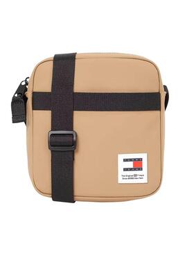 Bolso Tommy Jeans Daily Reporter camel para hombre