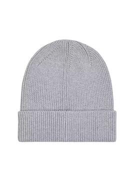 Gorro Tommy Jeans Elongated gris