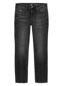 Pantalon vaquero Tommy Jeans Scanton negro para hombre