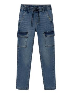 Pantalón Mayoral Cargo Denim para niño