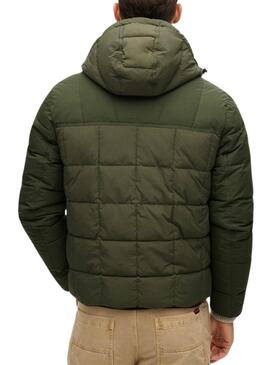 Cazadora Superdry Expedition verde para hombre