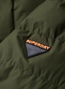 Cazadora Superdry Expedition verde para hombre