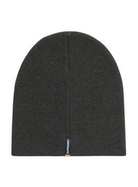 Gorro Superdry Essential Logo gris para hombre