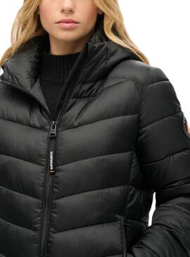 Cazadora Superdry Fuji negro para mujer