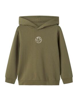 Sudadera Name It Obando Verde para niño