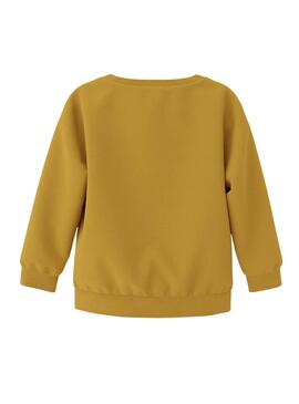 Sudadera Name It Naram Amarillo para niño