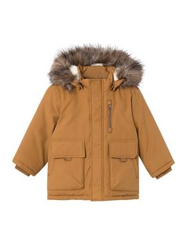 Parka Name It Master Camel para Kids