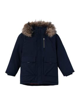 Parka Name It Master Azul Marino para kids