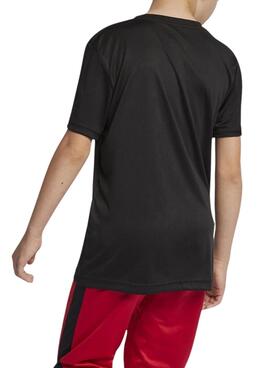 Camiseta Jordan Jumpman negro para niño