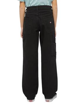 Pantalón Dickies Carpenter negro para niña y niño