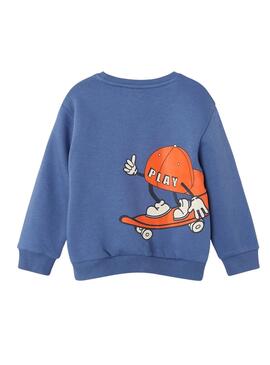 Sudadera Name It Otto Azul para kids