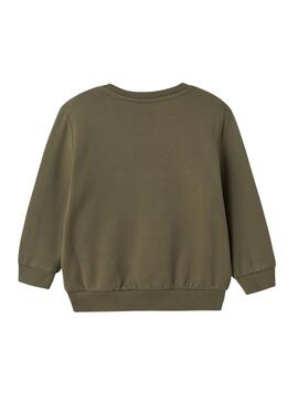 Sudadera Name It Vugo Khaki para niño