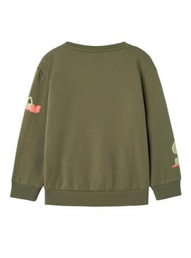 Sudadera Name It Nole Khaki para kids