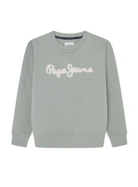 Sudadera Pepe Jeans Lamonty verde para niño