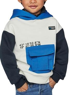 Sudadera Mayoral Bolsillo Cerúleo para niño