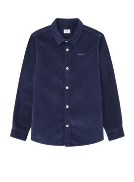 Camisa Pepe Jeans Nicson azul marino para niño