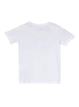 Camiseta Pepe Jeans Bain blanco para niño